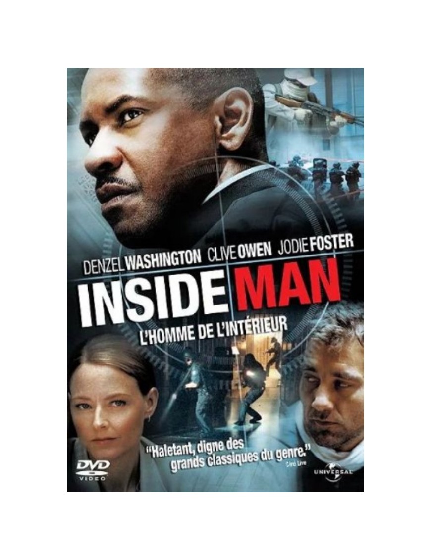 DVD INSIDE MAN