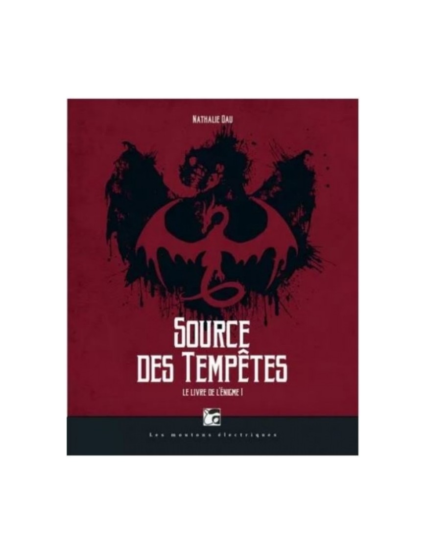 LIVRE LE LIVRE DE L'ENIGME : SOURCE DES TEMPETES - NATHALIE DAU 