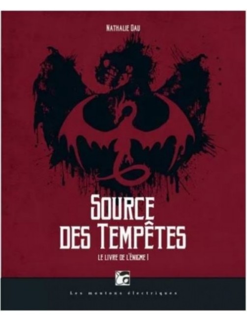 LIVRE LE LIVRE DE L'ENIGME : SOURCE DES TEMPETES - NATHALIE DAU 