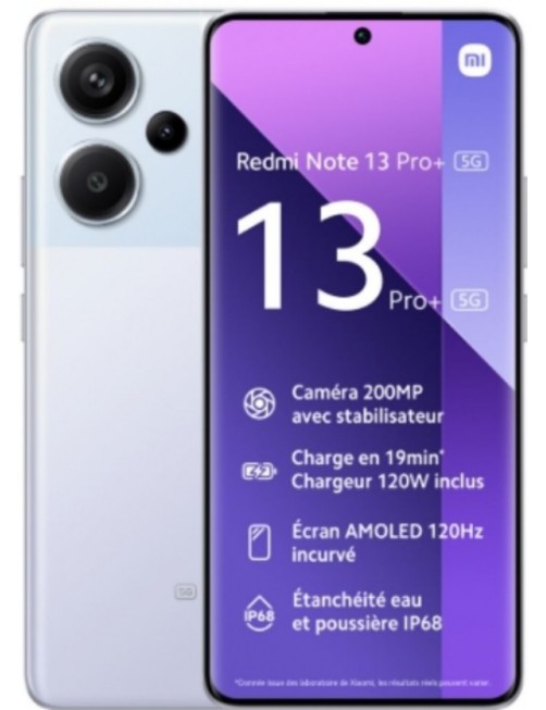 XIAOMI REDMI NOTE 13 PRO + 5G 256GO MAUVE