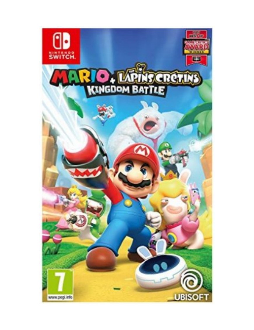 JEU SWITCH MARIO + THE LAPINS CRETINS : KINGDOM BATTLE 