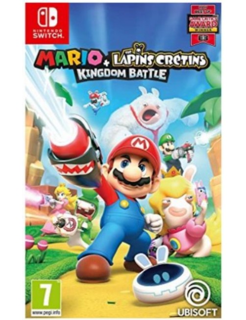 JEU SWITCH MARIO + THE LAPINS CRETINS : KINGDOM BATTLE 