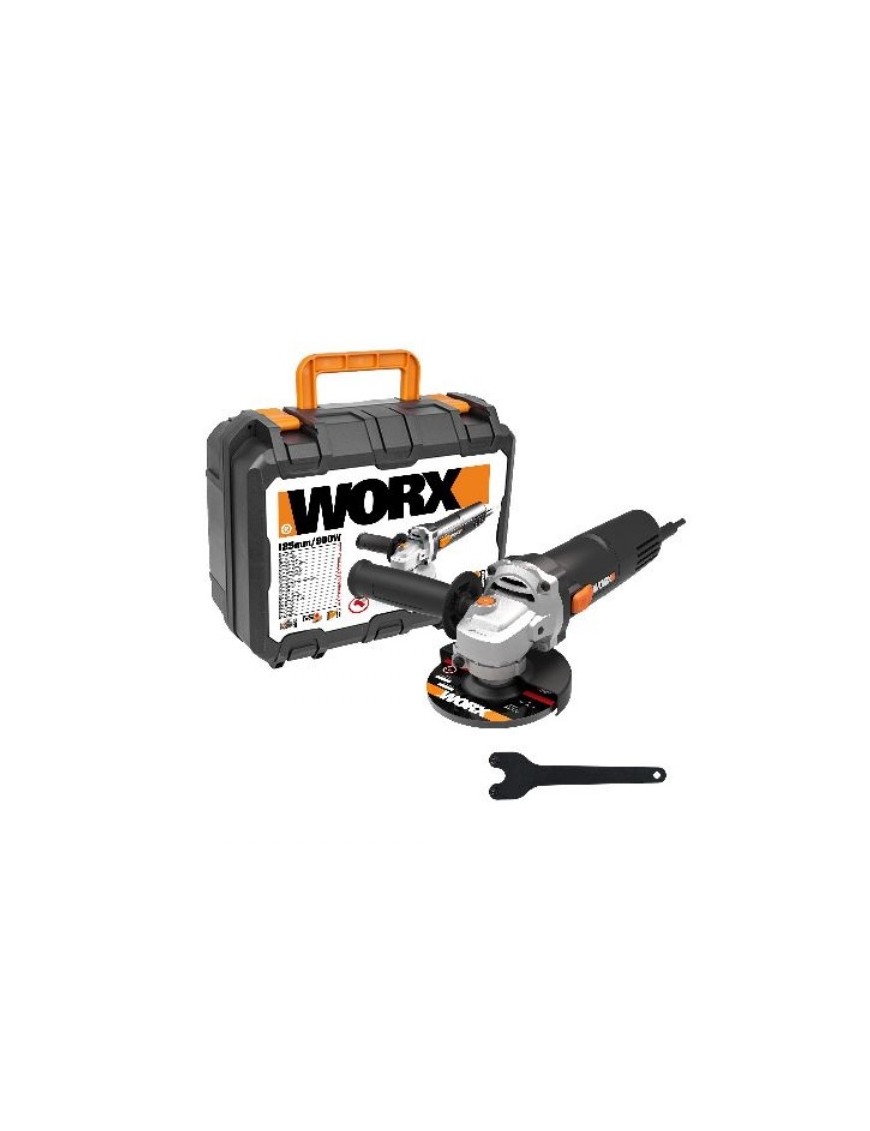 MEULEUSE D'ANGLE FILAIRE WORX, WX718, 900 W