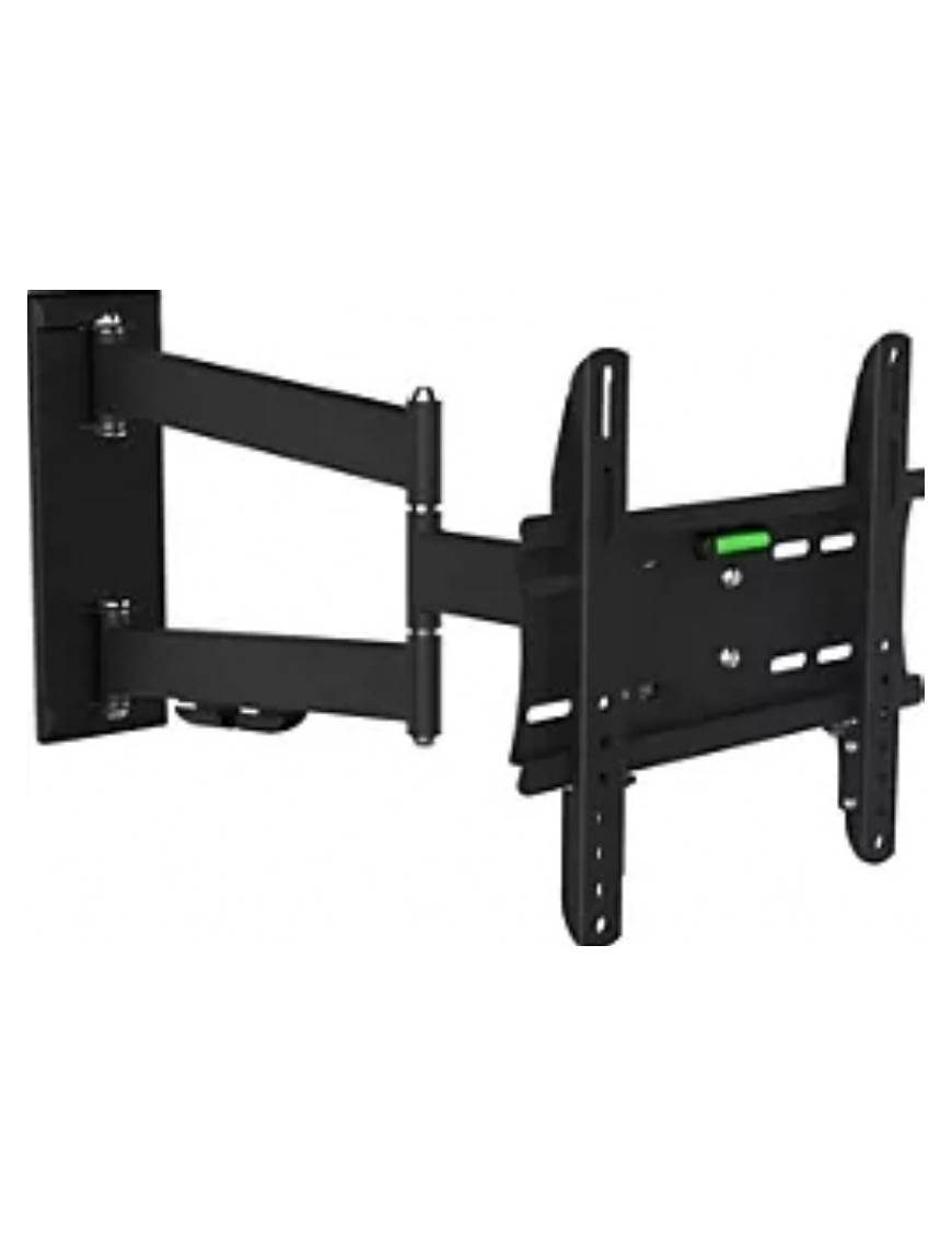 SUPPORT MURAL TV ESSENTIELB MOUV'TV 19-28'' NOIR