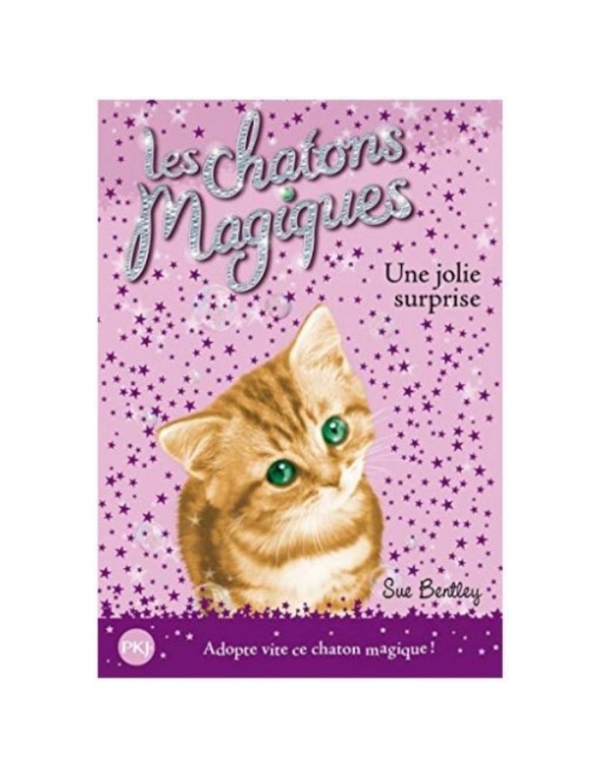 LIVRE LES CHATONS MAGIQUES : UNE JOLIE SURPRISE - SUE BENTLEY 