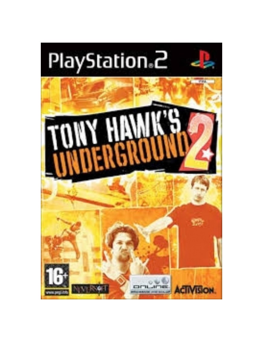 JEU PS2 TONY HAWKS UNDERGROUND 2