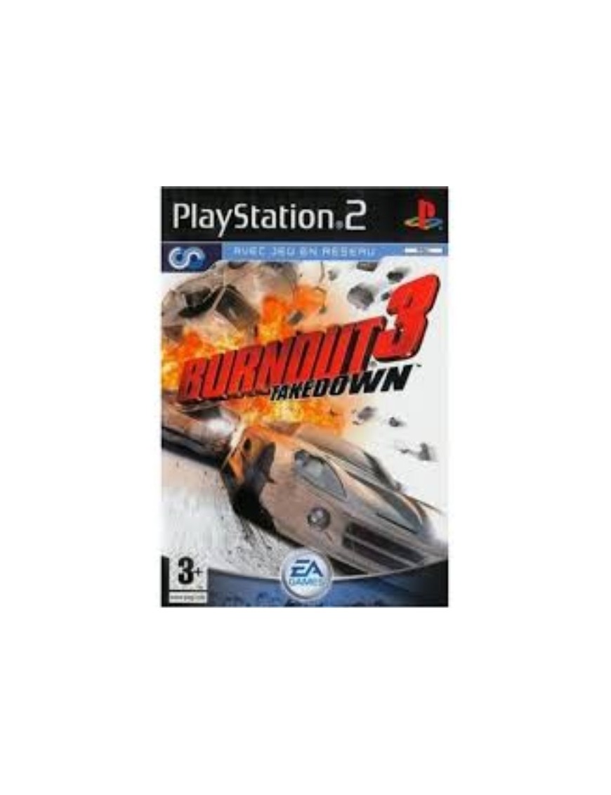 JEU PS2 BURNOUT 3 - TAKE DOWN
