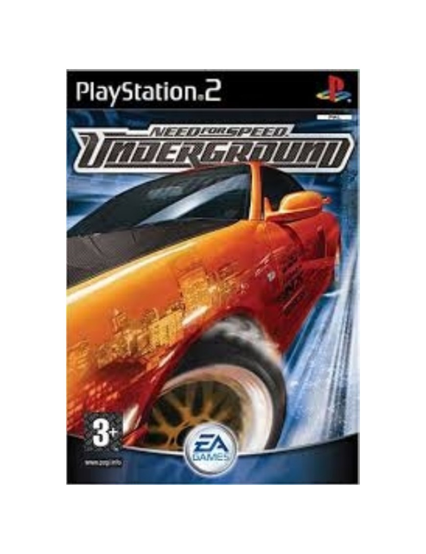 JEU PS2 NEED FOR SPEED : UNDERGROUND