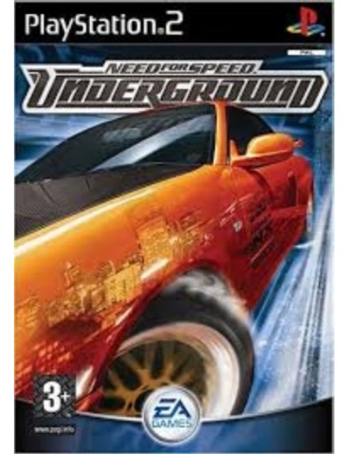 JEU PS2 NEED FOR SPEED : UNDERGROUND