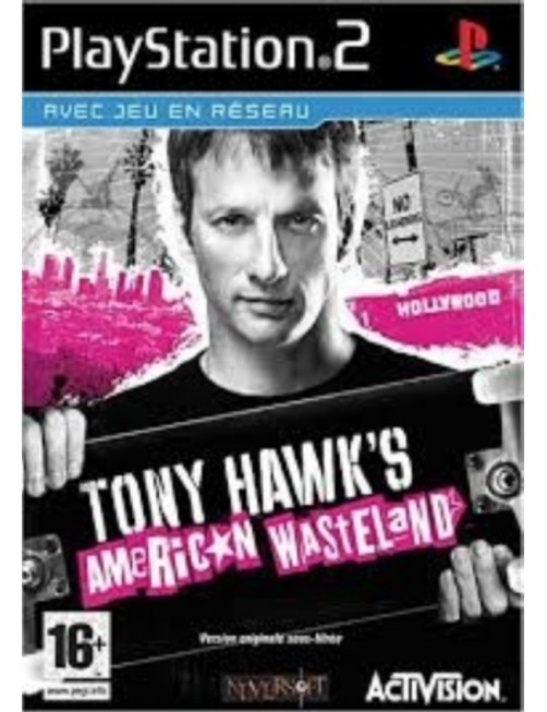 JEU PS2 TONY HAWK 'S AMERICAN WASTELAND
