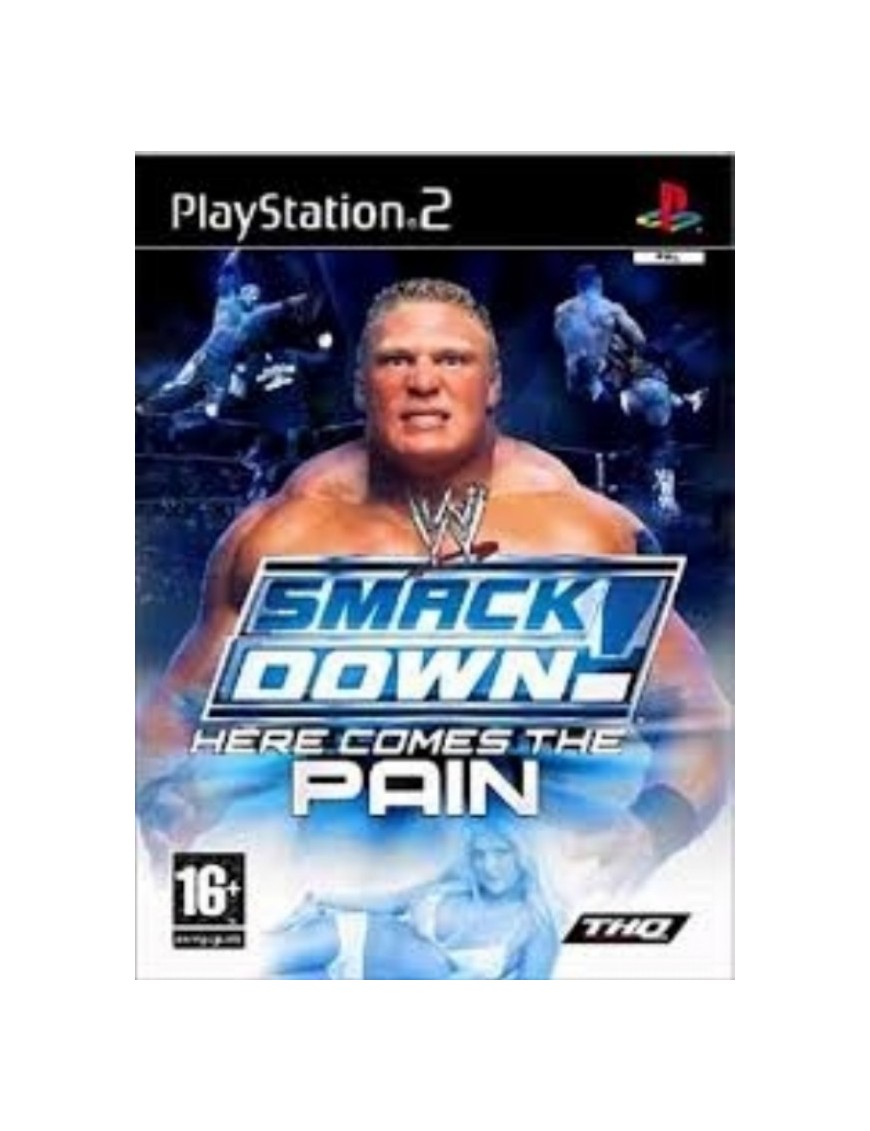 JEU PS2 WWE SMACKDOWN 5 - PLATINUM