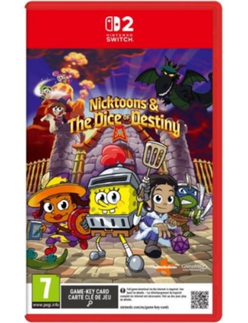 JEU SWITCH 2 NICKTOONS & THE DICE OF DESTINY