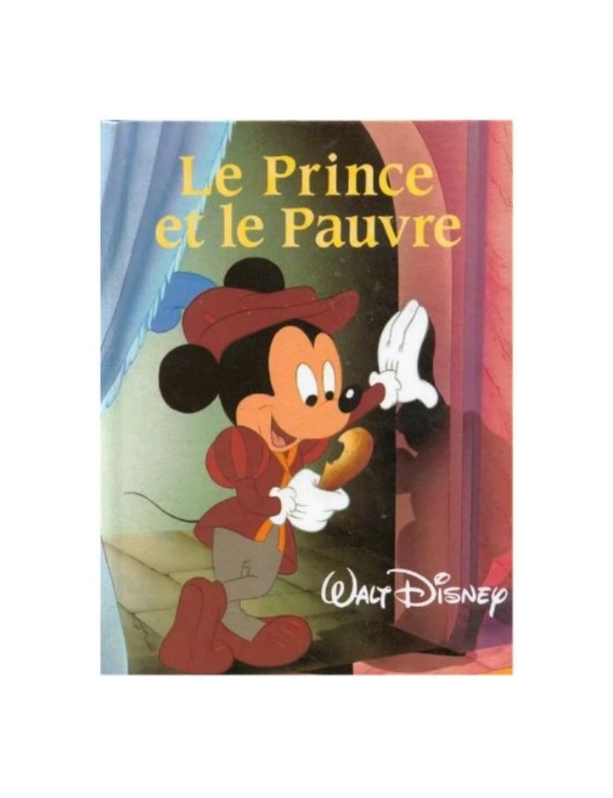 LIVRE DISNEY LE PRINCE ET LE PAUVRE