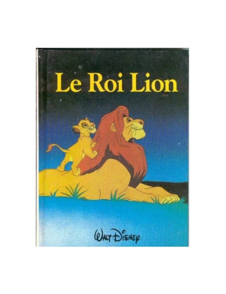 LIVRE DISNEY LE ROI LION