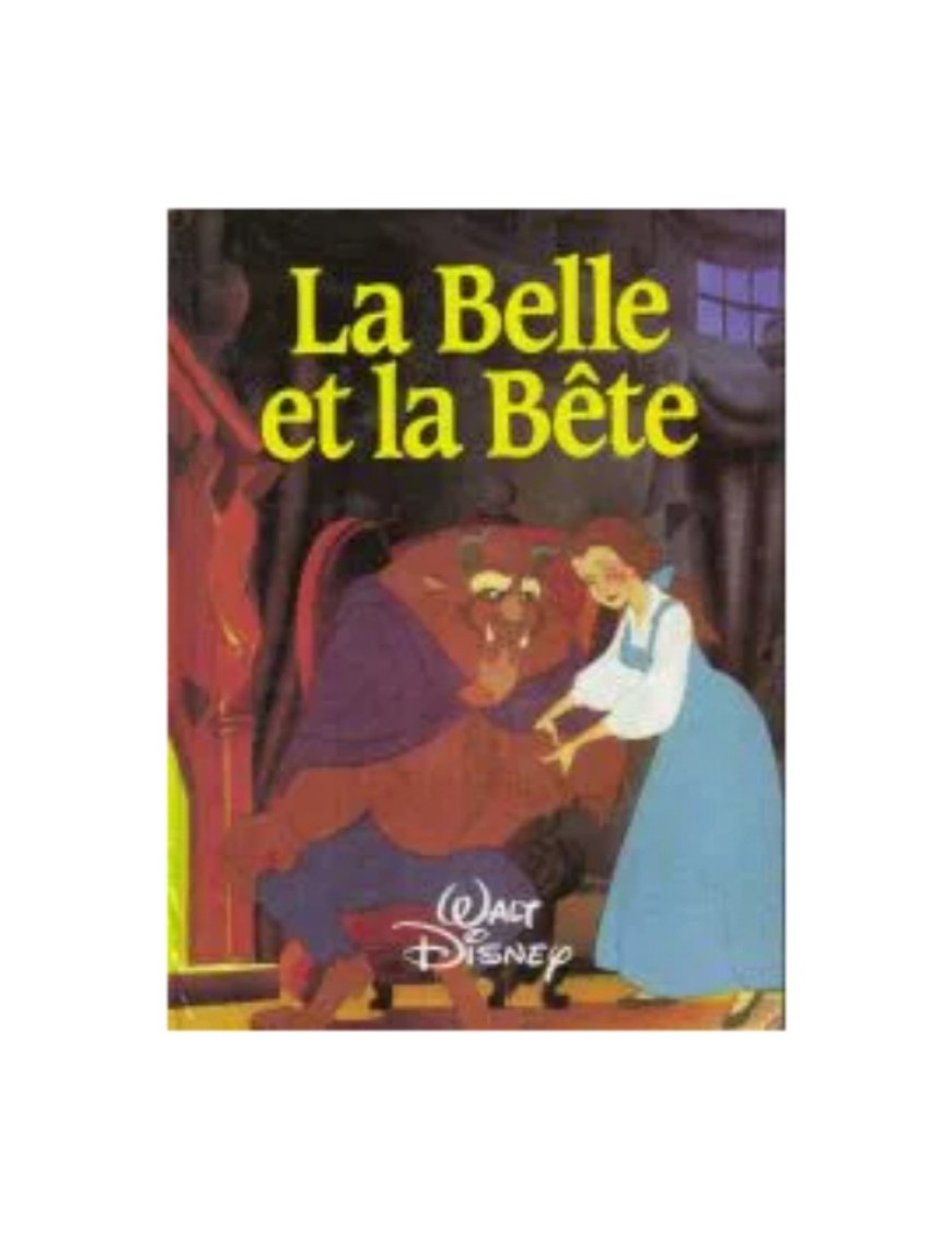 LIVRE DISNEY LA BELLE ET LA BETE