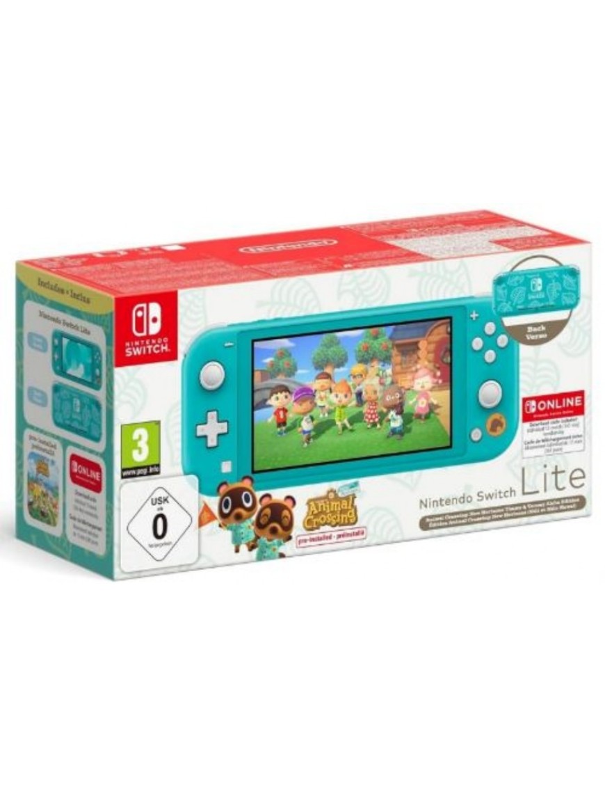 NINTENDO SWITCH LITE EDITION ANIMAL CROSSING