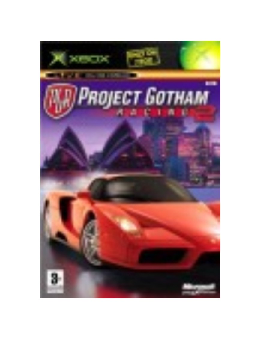 JEU XBOX PROJECT GOTHAM RACING 2