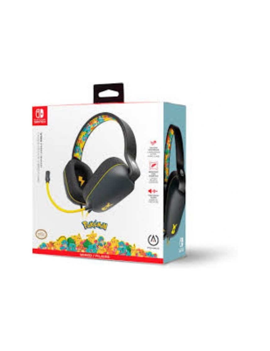 CASQUE POWER A FILAIRE POUR NINTENDO SWITCH - POKEMON 