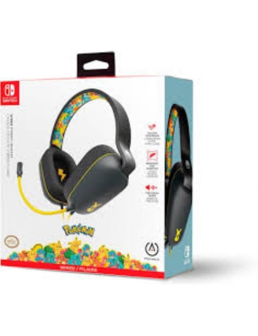 CASQUE POWER A FILAIRE POUR NINTENDO SWITCH - POKEMON 