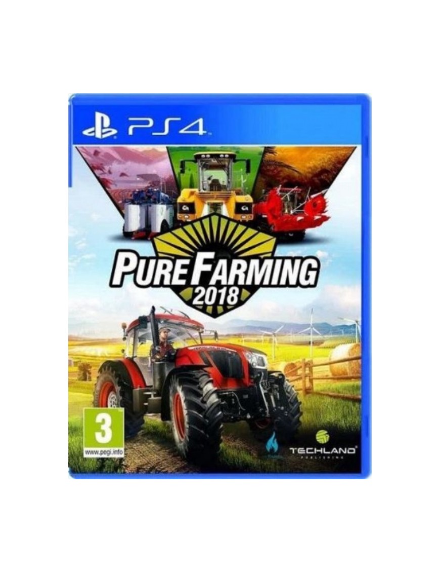 JEU PS4 PURE FARMING 2018