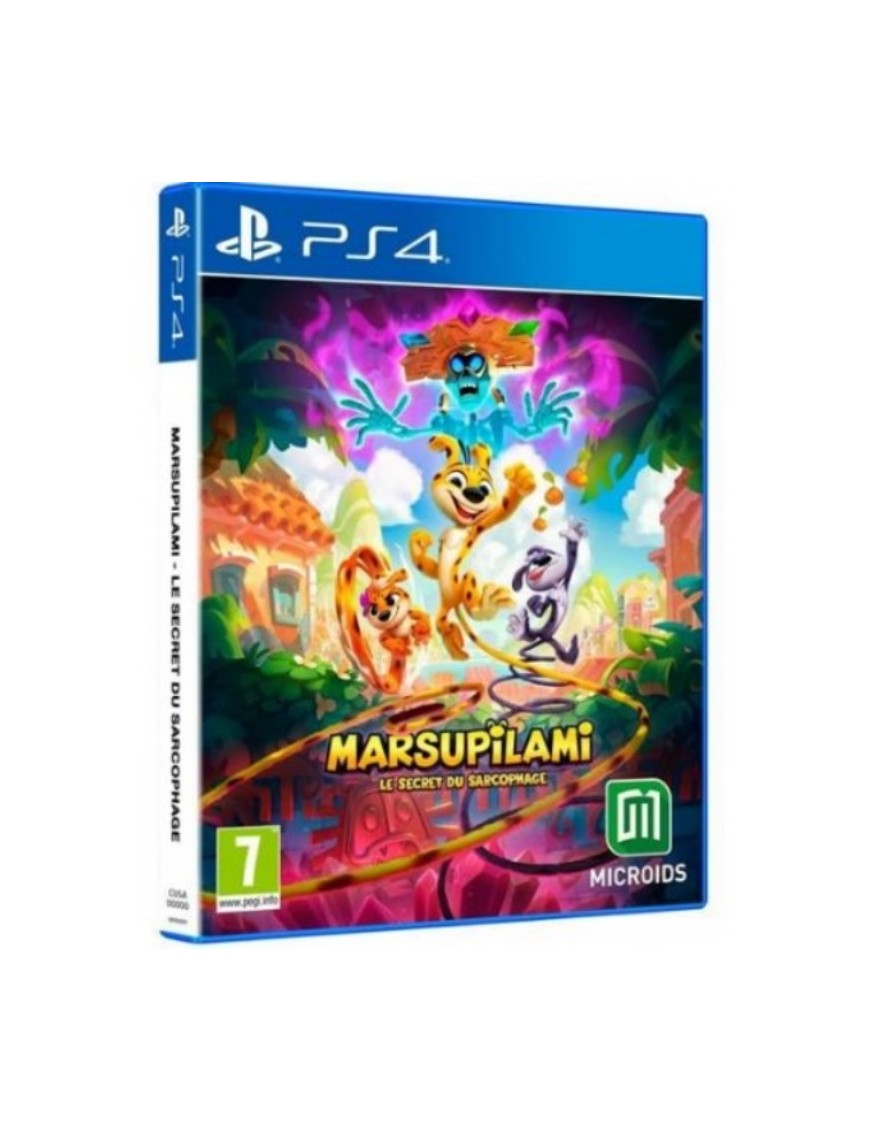 JEU PS4  MARSUPILAMI LE SECRET DU SARCOPHAGE 