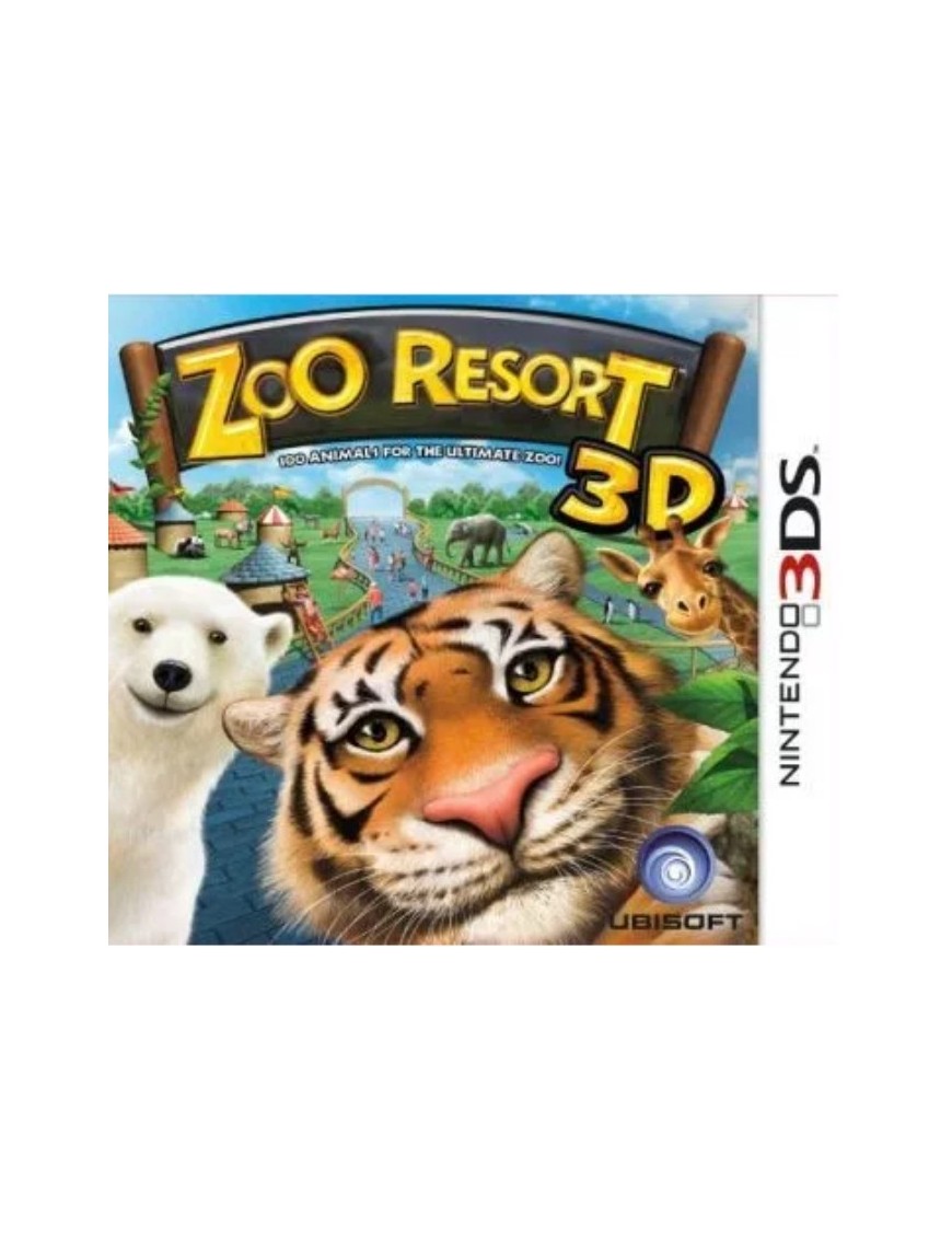 JEU 3DS ZOO RESORT 3D 