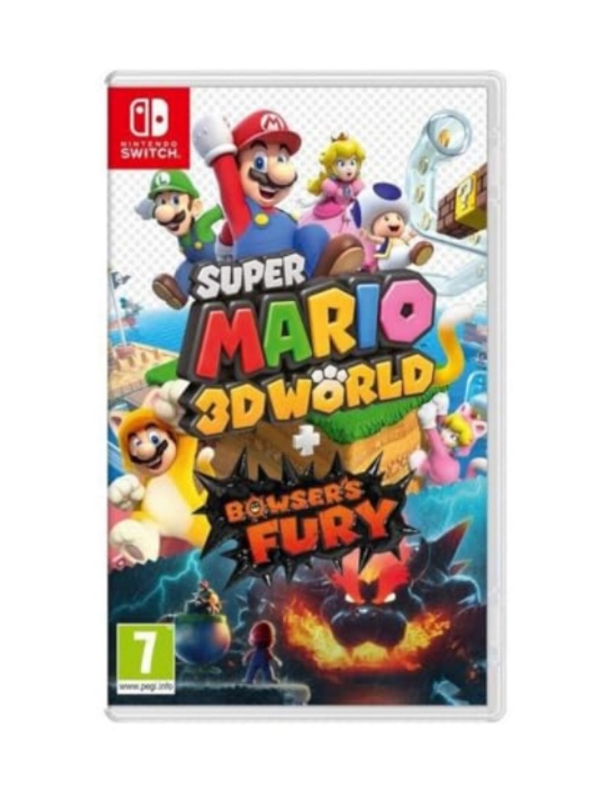 JEU SWITCH SUPER MARIO 3D WORLD + BOWSER'S FURY 