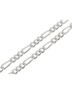 CHAINE MAILLE FIGARO ARGENT...