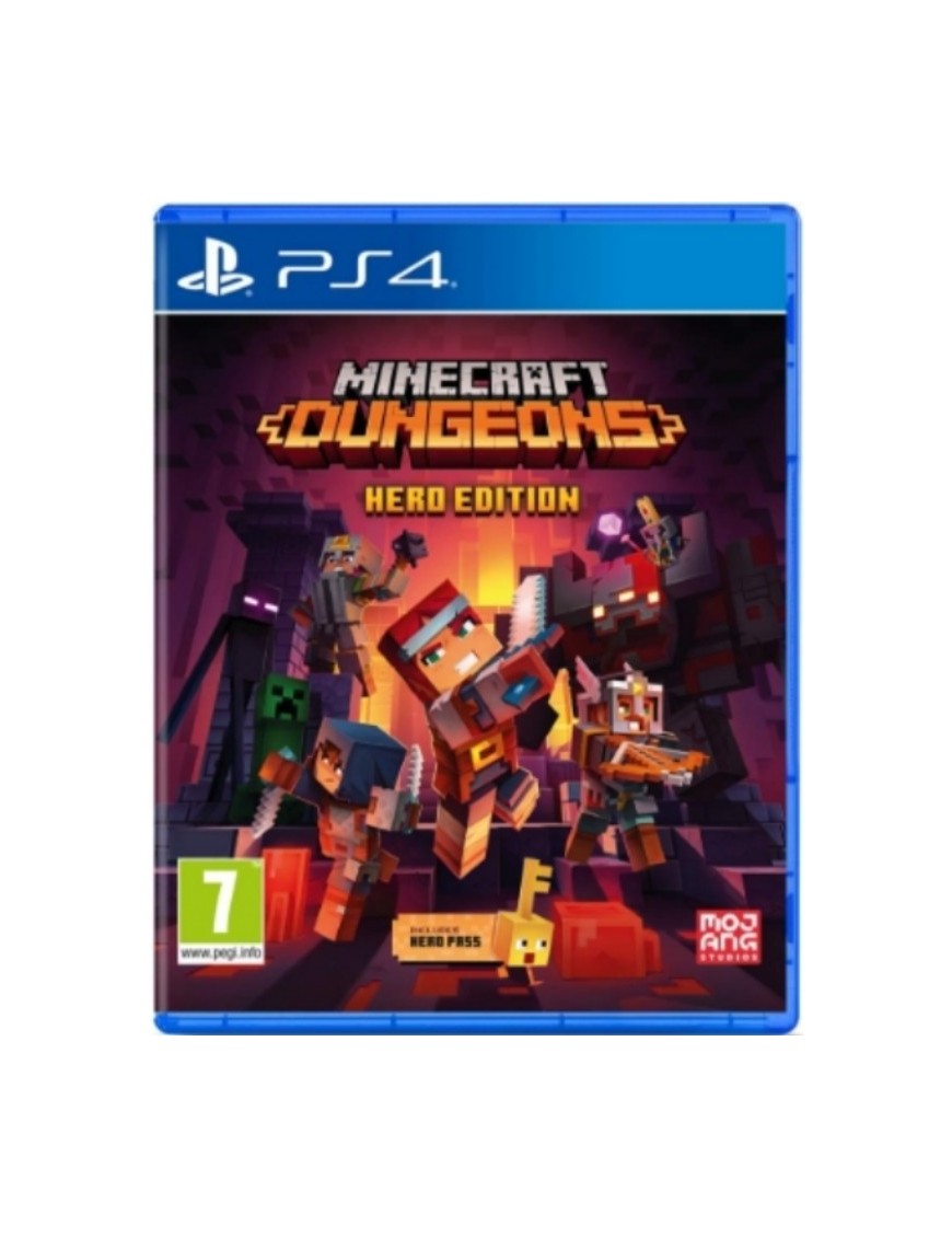 JEU PS4 MINECRAFT DUNGEONS HERO EDITION