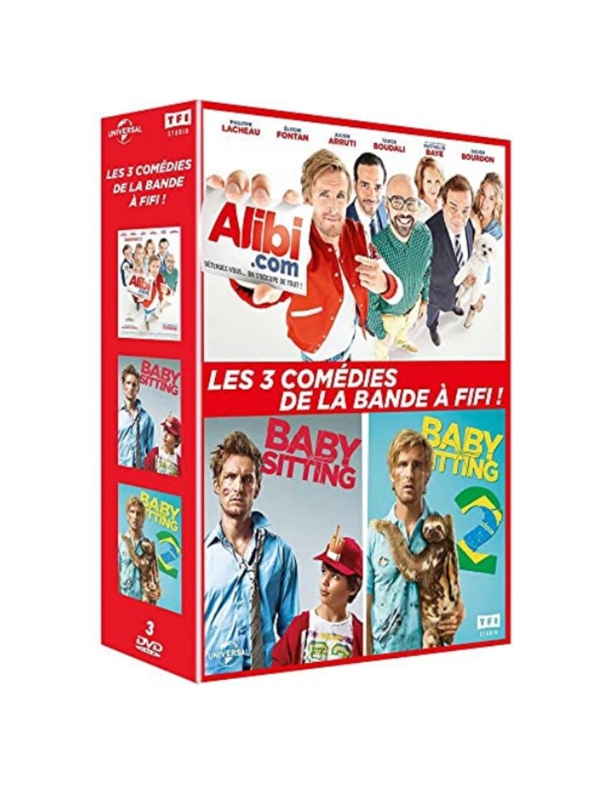 COFFRET 3 DVD ALIBI.COM BABY SITTING 1 & 2