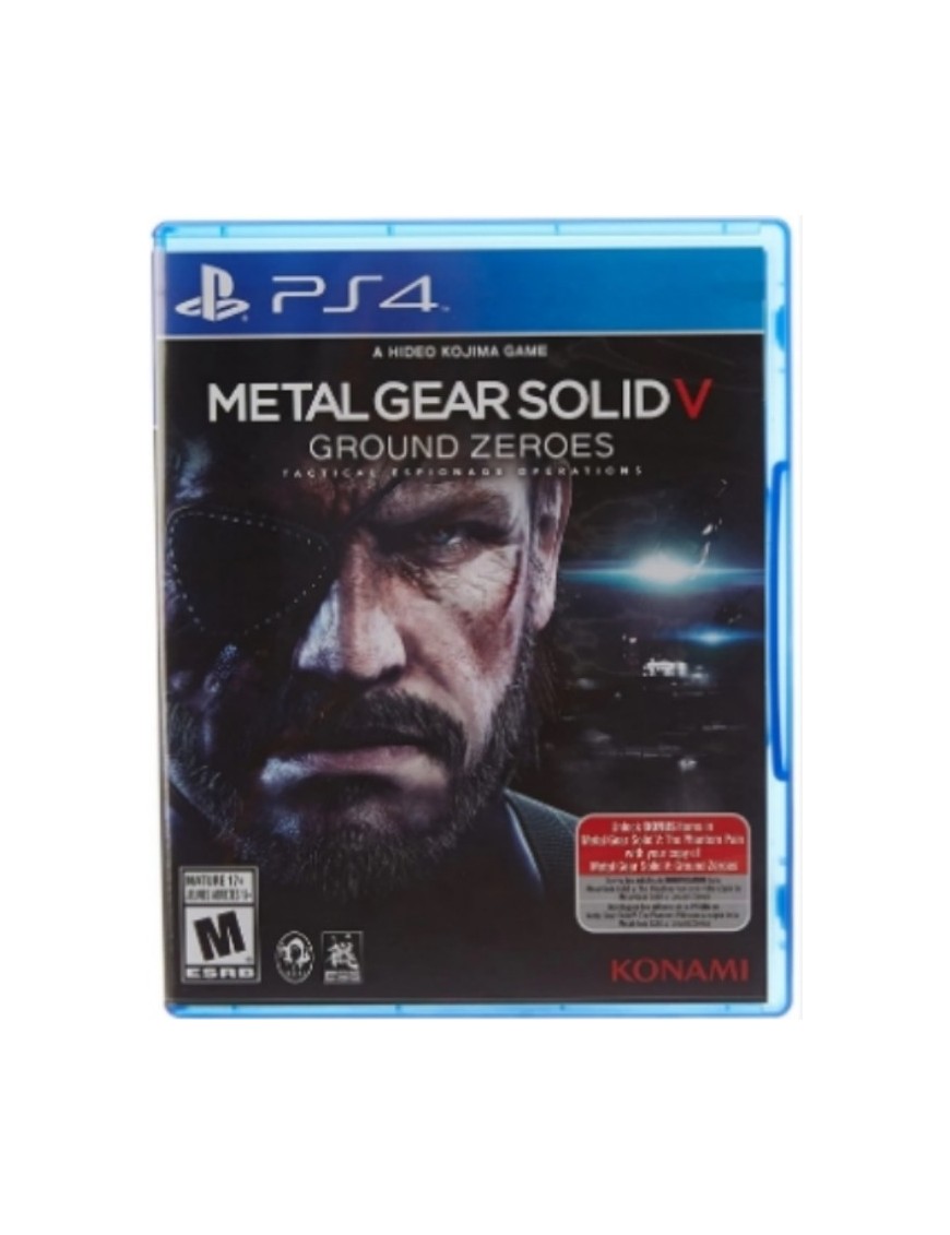 JEU PS4 METAL GEAR SOLID V