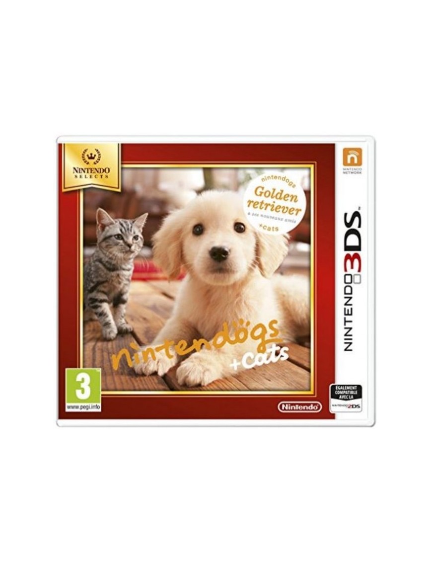 JEU 3DS NINTENDOGS + CATS - SANS BOITE 
