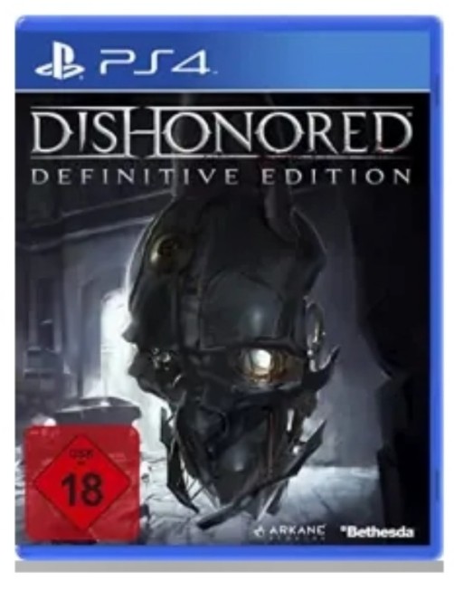 JEU PS4 DISHONORED-DEFINITIVE EDITION