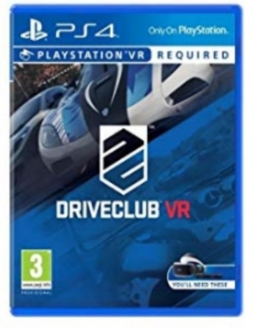 JEU PS4 DRIVECLUB VR 