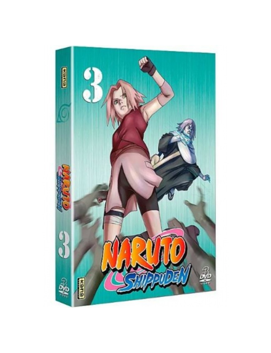 COFFRET DVD NARUTO SHIPPUDEN - VOLUME 3