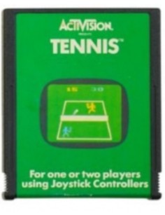 JEU ATARI 2600 TENNIS (LOOSE)