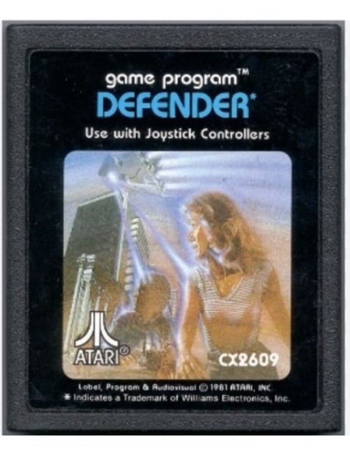 JEU ATARI 2600 DEFENDER (LOOSE)
