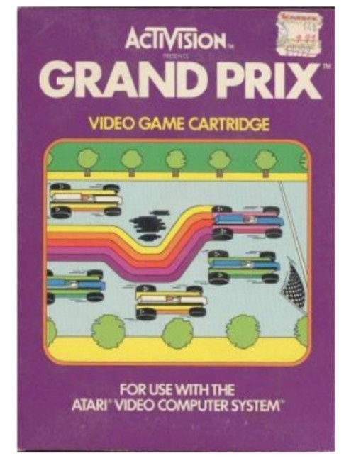 JEU ATARI 2600 GRAND PRIX (LOOSE)