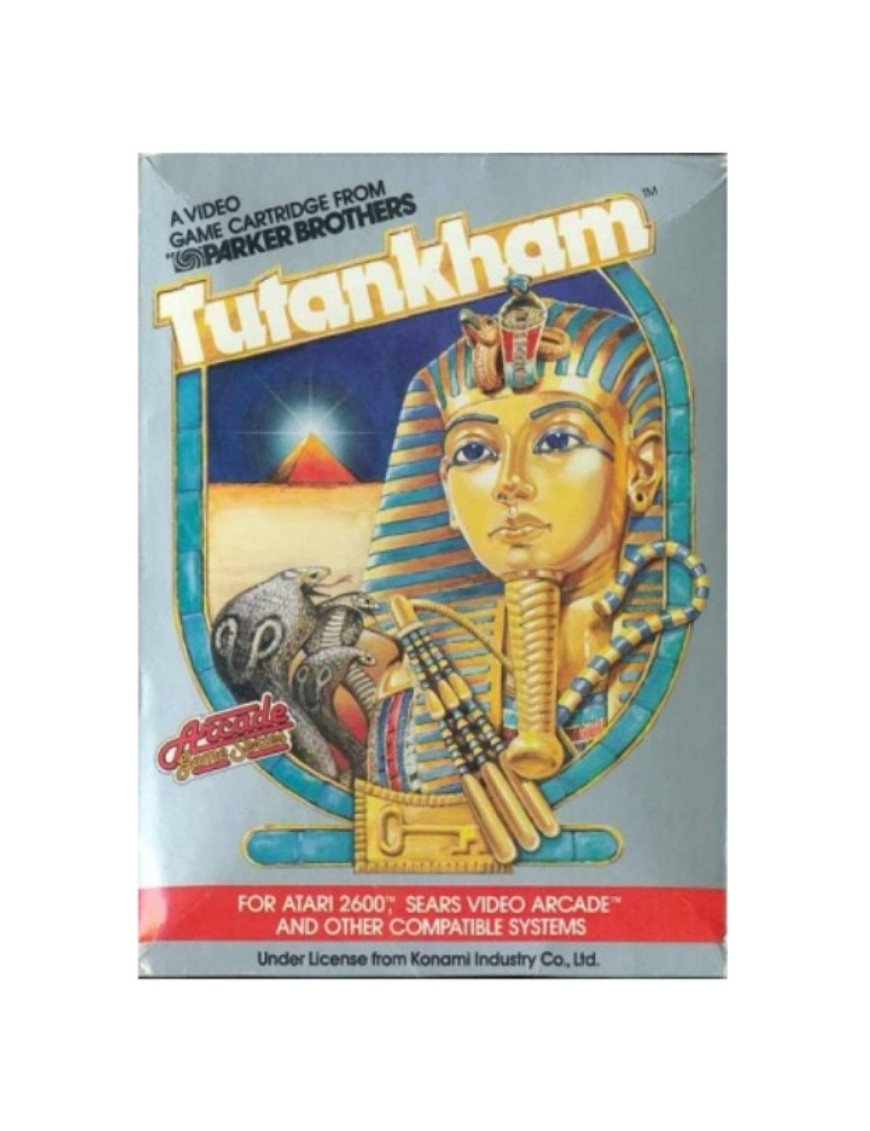 JEU ATARI 2600 TUTANKHAM (LOOSE)