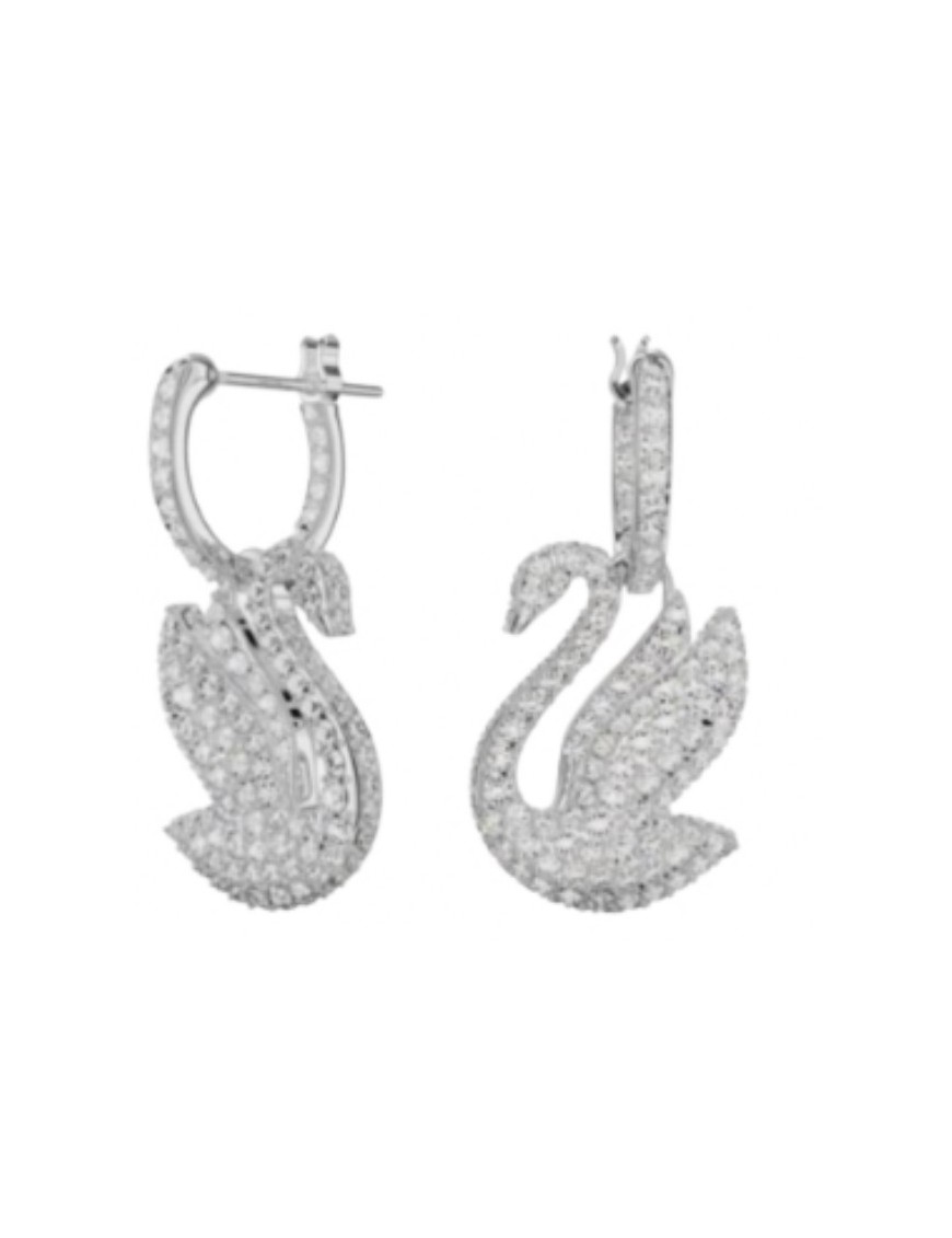 BOUCLES OREILLES SWAROVSKI GOUTTE SWAN