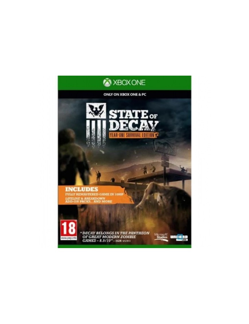 JEU XBOX ONE STATE OF DECAY
