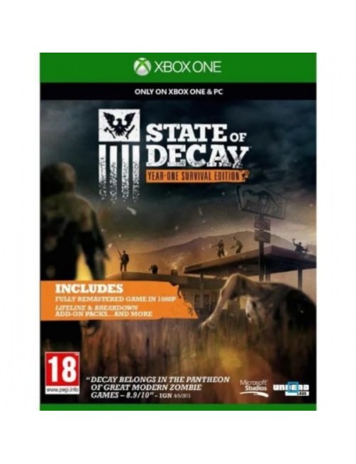 JEU XBOX ONE STATE OF DECAY