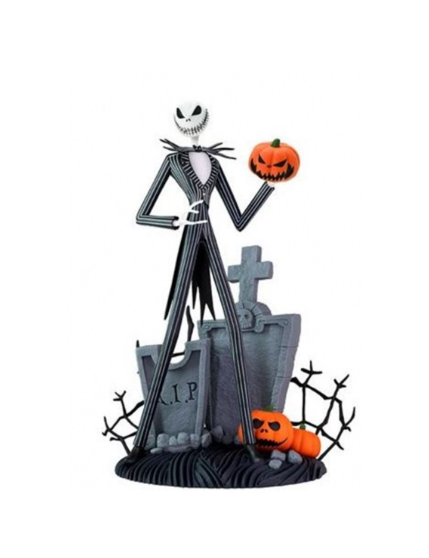 FIGURINE NIGHTMARE BEFORE CHRISTMAS JACK SCARY SMILING FACE