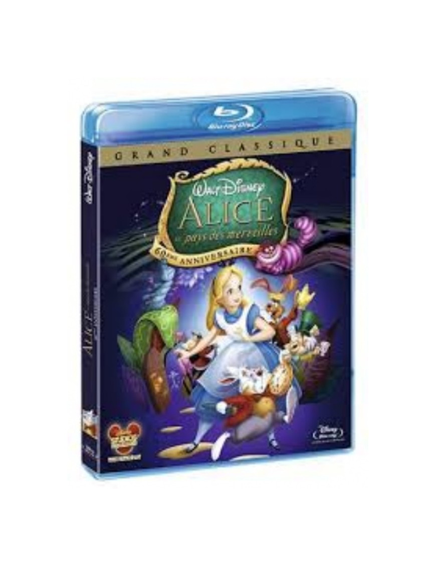 BLURAY ALICE AU PAYS DES MERVEILLES - ÉDITION 60EME ANNIVERSAIRE