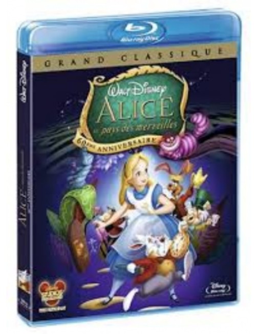 BLURAY ALICE AU PAYS DES MERVEILLES - ÉDITION 60EME ANNIVERSAIRE