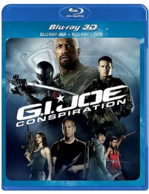 BLURAY G.I. JOE 2 - CONSPIRATION [COMBO BLU-RAY 3D + BLU-RAY + DVD]