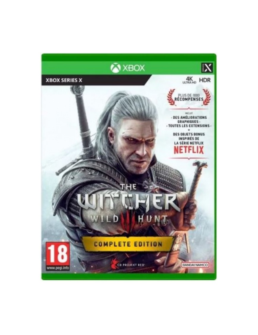 JEU XBOX SERIES X THE WITCHER  III : WILD HUNT 