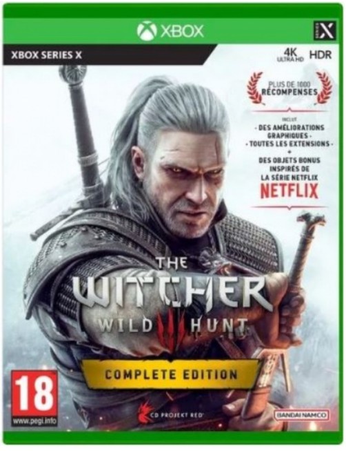 JEU XBOX SERIES X THE WITCHER  III : WILD HUNT 