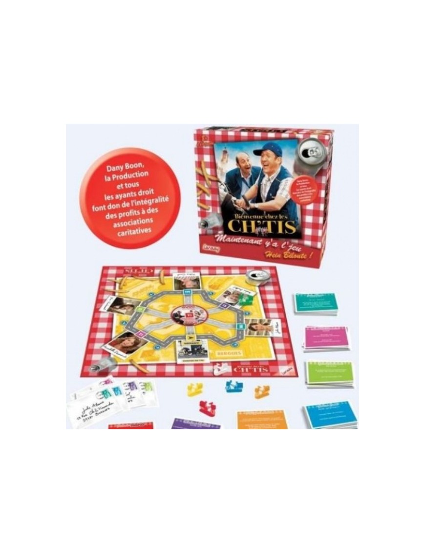 JEU DE SOCIETE - BIENVENUE CHEZ LES CH'TIS 