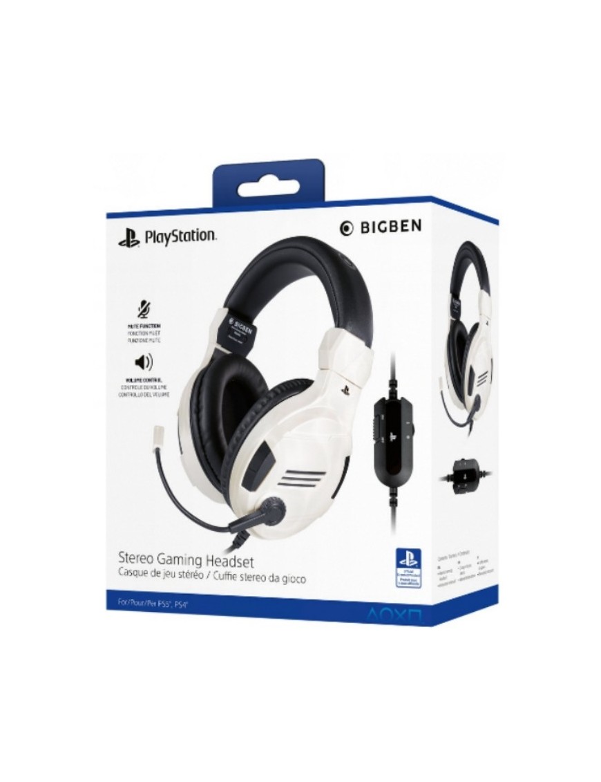CASQUE GAMING FILAIRE BIGBEN PLAYSTATION PS4/PS5 V3 